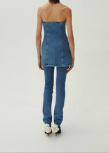 Load image into Gallery viewer, Slim denim pants in blue
