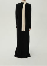 Load image into Gallery viewer, Pearl button duster cardigan in black
