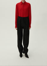 Load image into Gallery viewer, Sheer classic shirt in red
