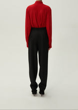 Load image into Gallery viewer, Sheer classic shirt in red
