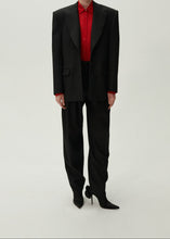 Load image into Gallery viewer, Sheer classic shirt in red

