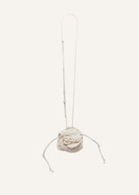 Load image into Gallery viewer, Small Magda bag beads strap in cream crochet
