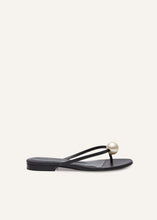 Load image into Gallery viewer, RE24 THONG SANDALS BLACK PEARL
