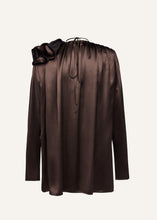 Load image into Gallery viewer, RE25 BLOUSE 02 BROWN
