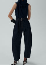 Load image into Gallery viewer, RE25 BLOUSE 03 NAVY
