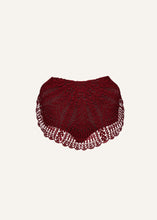 Load image into Gallery viewer, RE25 CROCHET 02 SKIRT BORDEAUX
