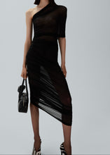 Load image into Gallery viewer, RE25 DRESS 17 BLACK
