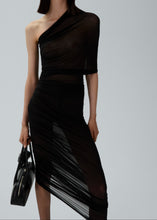 Load image into Gallery viewer, RE25 DRESS 17 BLACK
