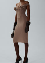 Load image into Gallery viewer, RE25 DRESS 23 BEIGE
