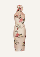 Load image into Gallery viewer, RE25 DRESS 28 BEIGE PRINT
