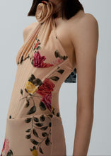 Load image into Gallery viewer, RE25 DRESS 28 BEIGE PRINT
