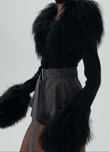 Load image into Gallery viewer, RE25 KNITWEAR 06 SWEATER BLACK
