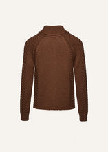 Load image into Gallery viewer, RE25 KNITWEAR 10 SWEATER LIGHT BROWN
