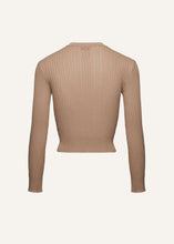 Load image into Gallery viewer, RE25 KNITWEAR 13 BLOUSE BROWN
