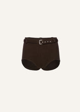 Load image into Gallery viewer, RE25 KNITWEAR 19 SHORTS BROWN

