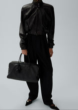 Load image into Gallery viewer, RE25 LEATHER 01 JACKET BLACK
