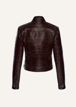 Load image into Gallery viewer, RE25 LEATHER 05 JACKET BURGUNDY
