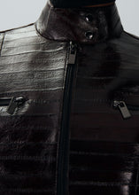 Load image into Gallery viewer, RE25 LEATHER 05 JACKET BURGUNDY
