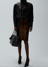 Load image into Gallery viewer, RE25 LEATHER 08 JACKET BLACK
