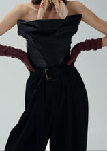 Load image into Gallery viewer, RE25 LEATHER 09 CORSET BLACK
