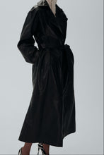 Load image into Gallery viewer, RE25 LEATHER 11 COAT BLACK
