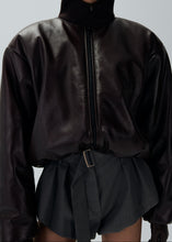Load image into Gallery viewer, RE25 LEATHER 13 JACKET BURGUNDY

