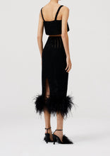 Load image into Gallery viewer, SS22 CROCHET 04 TOP BLACK
