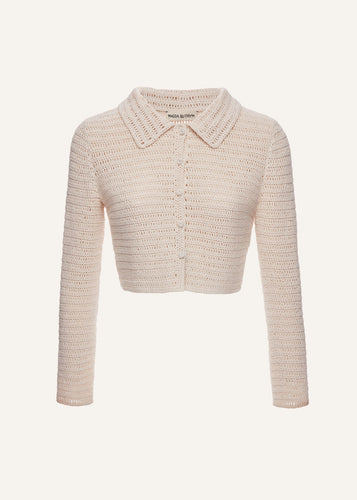 SS22 CROCHET 06 SHIRT CREAM