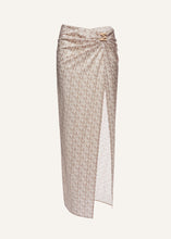 Load image into Gallery viewer, SS22 SKIRT 01 BEIGE LOGO
