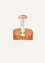 Load image into Gallery viewer, SS22 SWIM BRA 02 YELLOW PRINT
