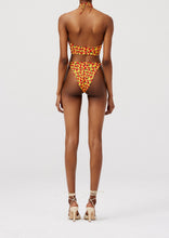 Load image into Gallery viewer, SS22 SWIM BRA 02 YELLOW PRINT
