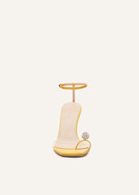 Load image into Gallery viewer, Jewel toe ring sandals in yellow

