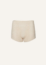 Load image into Gallery viewer, SS23 CROCHET 02 SHORTS CREAM
