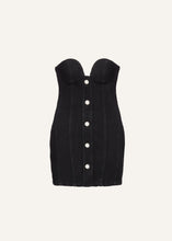Load image into Gallery viewer, SS23 DENIM 03 DRESS BLACK
