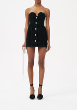 Load image into Gallery viewer, SS23 DENIM 03 DRESS BLACK
