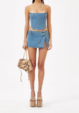 Load image into Gallery viewer, SS23 DENIM 05 SKIRT BLUE

