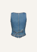 Load image into Gallery viewer, SS23 DENIM 07 VEST BLUE
