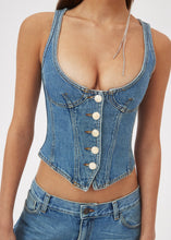 Load image into Gallery viewer, SS23 DENIM 07 VEST BLUE
