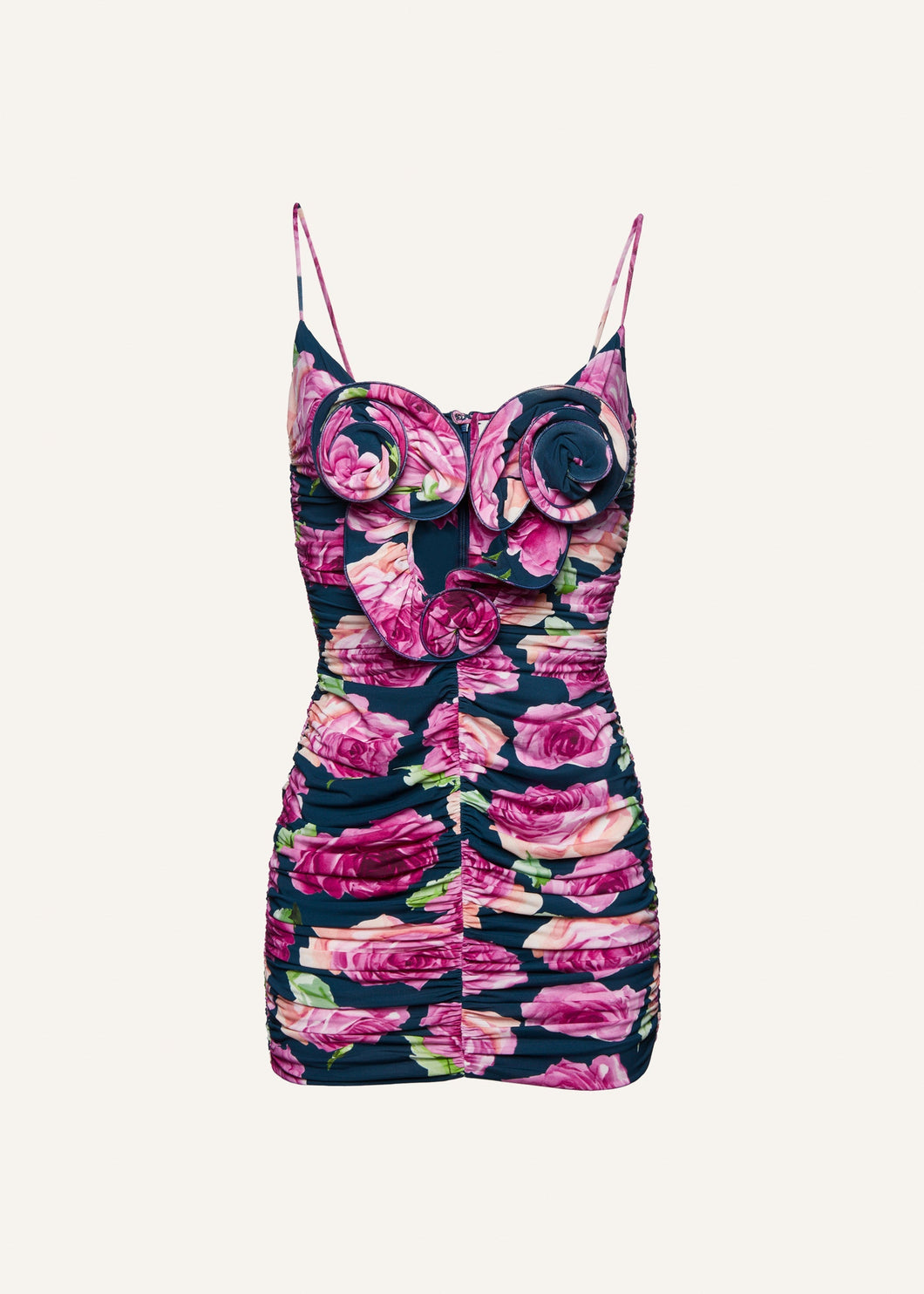 SS23 DRESS 30 NAVY PRINT