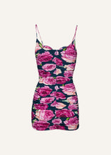 Load image into Gallery viewer, SS23 DRESS 30 NAVY PRINT
