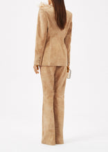 Load image into Gallery viewer, SS23 LEATHER 04 BLAZER BEIGE

