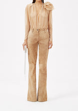 Load image into Gallery viewer, SS23 LEATHER 05 PANTS BEIGE
