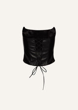 Load image into Gallery viewer, SS23 LEATHER 07 CORSET BLACK
