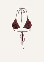 Load image into Gallery viewer, SS23 SWIM BRA 02 BURGUNDY
