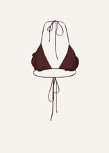 Load image into Gallery viewer, SS23 SWIM BRA 02 BURGUNDY
