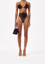 Load image into Gallery viewer, SS23 SWIM BRA 02 BURGUNDY
