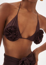 Load image into Gallery viewer, SS23 SWIM BRA 02 BURGUNDY
