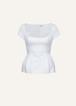 Load image into Gallery viewer, SS24 BLOUSE 02 WHITE
