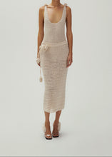 Load image into Gallery viewer, SS24 CROCHET 05 SKIRT BEIGE
