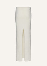 Load image into Gallery viewer, SS24 KNITWEAR 04 SKIRT CREAM
